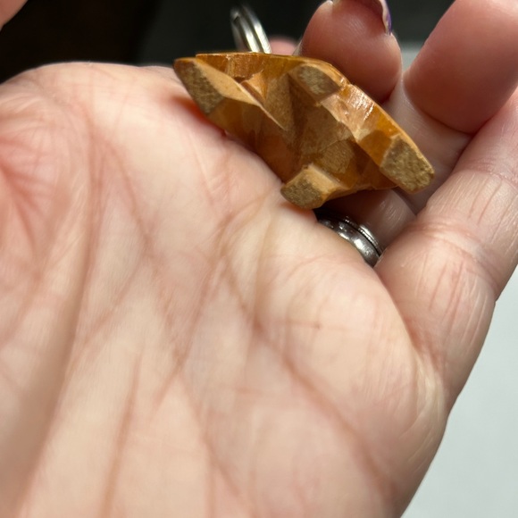 Wooden Carved Horse Keychain - Picture 7 of 7